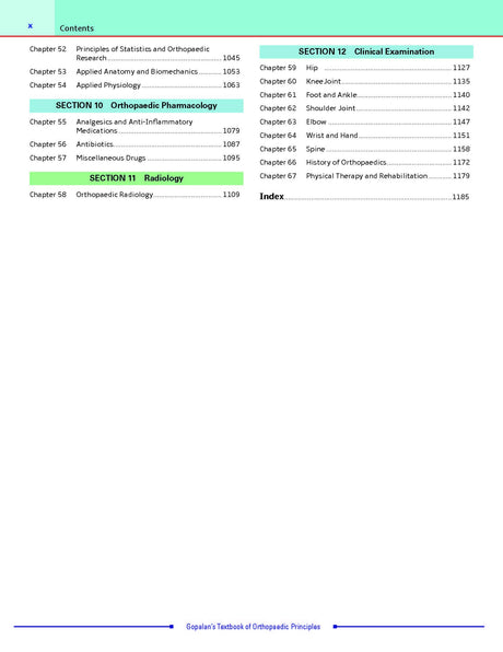 Gopalan's Textbook of Orthopaedic Principles 3rd/2024 - Retail Maharaj