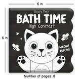 Baby's First Bath Time: High Contrast - Retail Maharaj