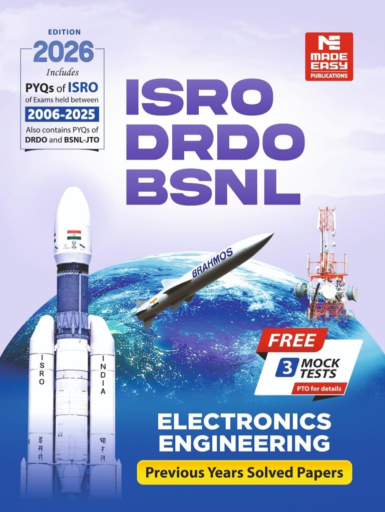 ISRO, DRDO, BSNL: Previous Solved Papers Electronics and Communication Engineering - Retail Maharaj