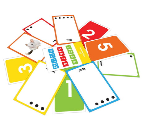Amazing Flash Cards Numbers: Early Development of Preschool Toddler (55 Cards) - Retail Maharaj