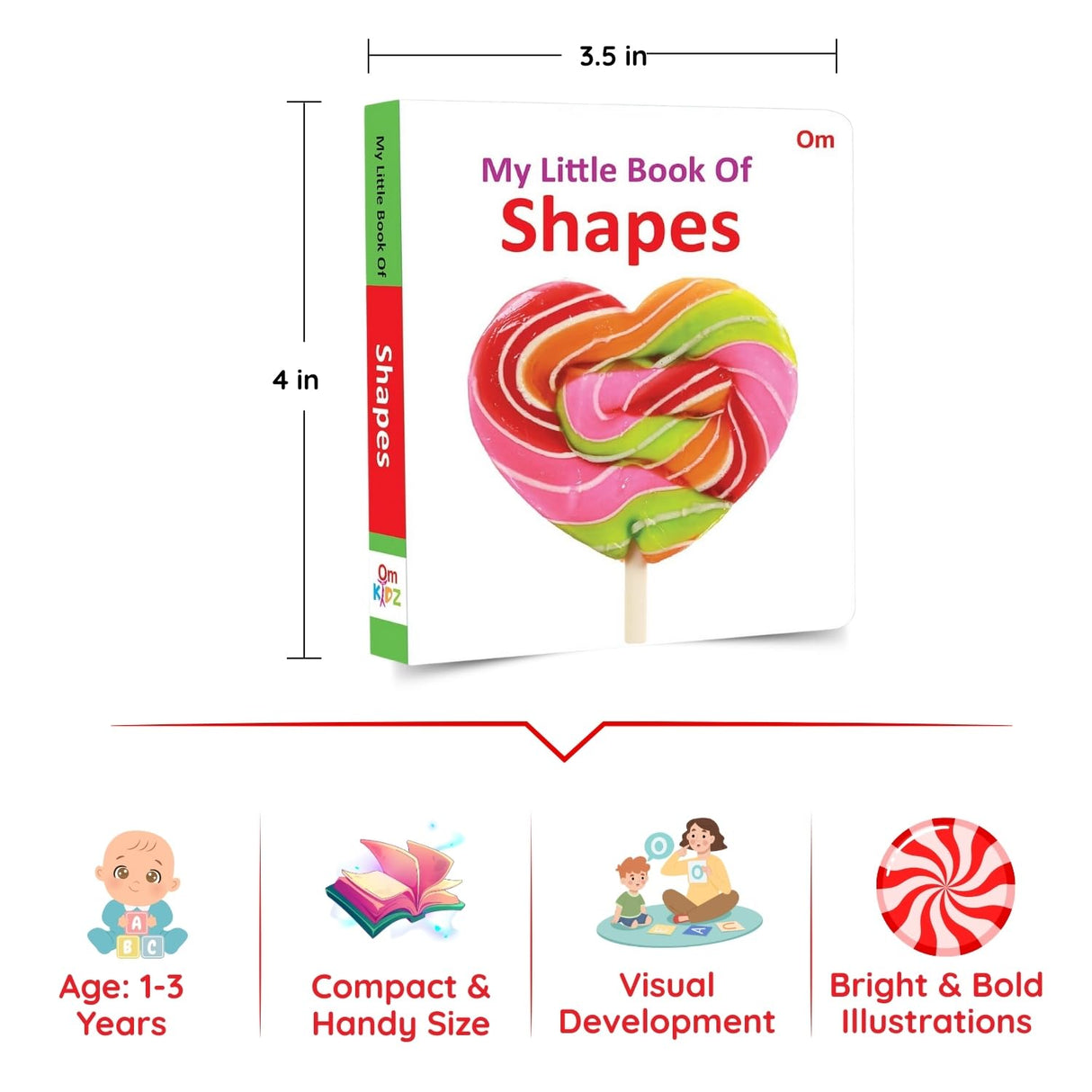 My First Library: Box Set of 10 Board Books for Children | My Little Book of Early Learning for Kids | Learn ABCs, Numbers, Words, Colours & More | Kids Amazing Picture Book | Little Learner’s Library | Perfect Gift Set for Toddlers | First Step Learning - Retail Maharaj