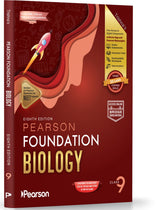 Pearson'26 Foundation Biology Class 9| For NEET, NTSE & Olympiad Exams|NEET Practice Questions|Free 6 Online Assessments, 35 Video Solutions, 6 work sheets & Tests in Pearson MyInsights & elibrary - Retail Maharaj
