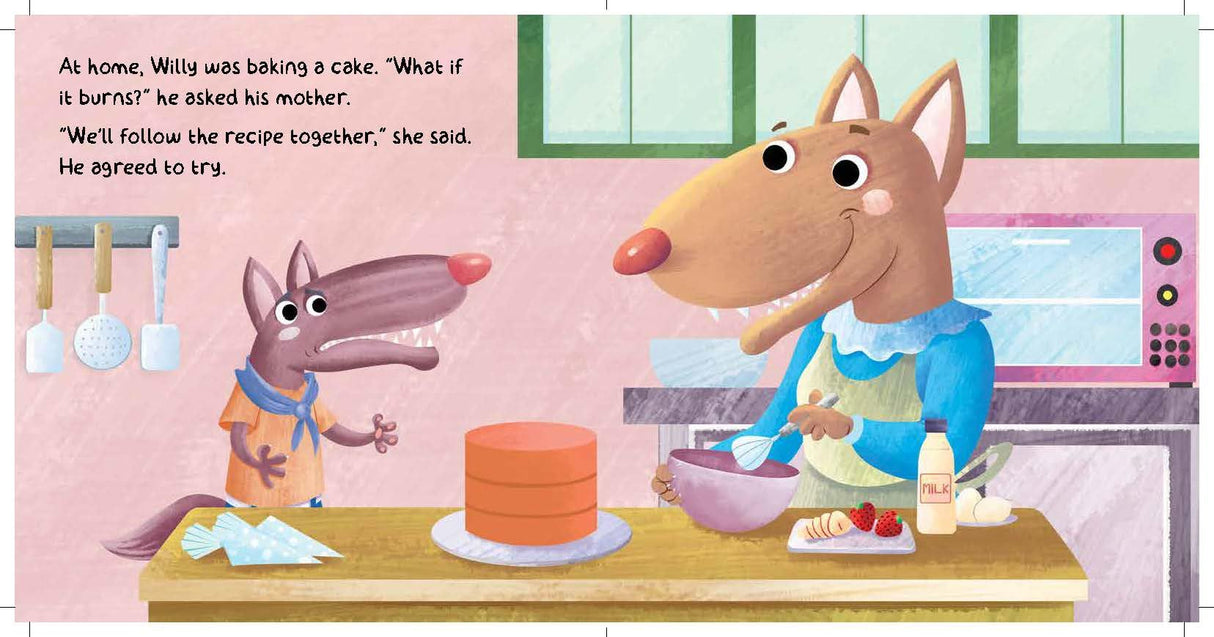 The Worried Wolf Emotion Board Book - Retail Maharaj