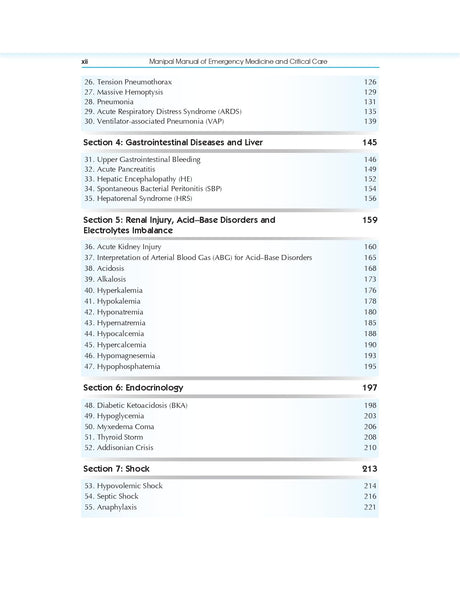 Manipal Manual Of Emergency Medicine And Critical Care 2Ed (Pb 2025) - Retail Maharaj