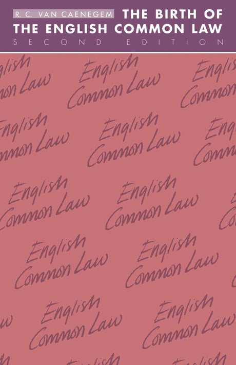 The Birth of English Common Law (Cambridge Paperback Library) - Retail Maharaj