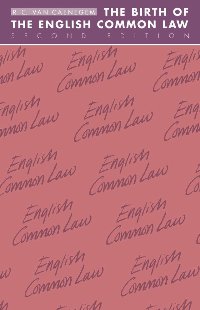 The Birth of English Common Law (Cambridge Paperback Library) - Retail Maharaj