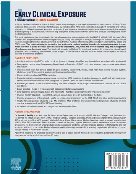 Early Clinical Exposure in Anatomy: A New Outlook on Clinical Anatomy - Retail Maharaj
