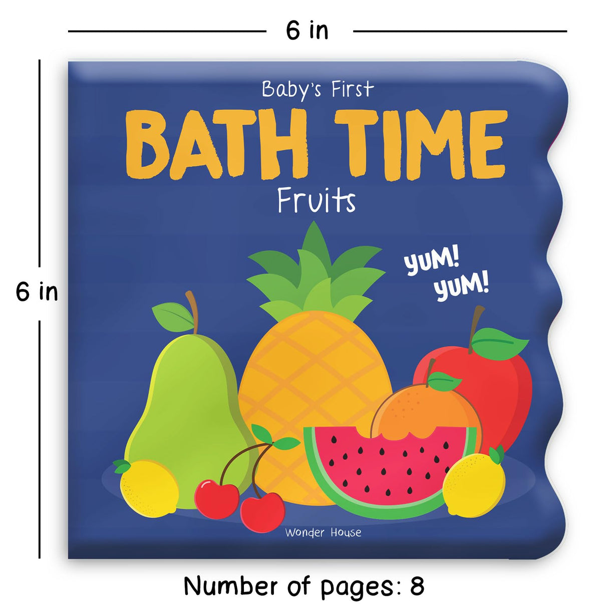 Baby's First Bath Time: Fruits - Retail Maharaj