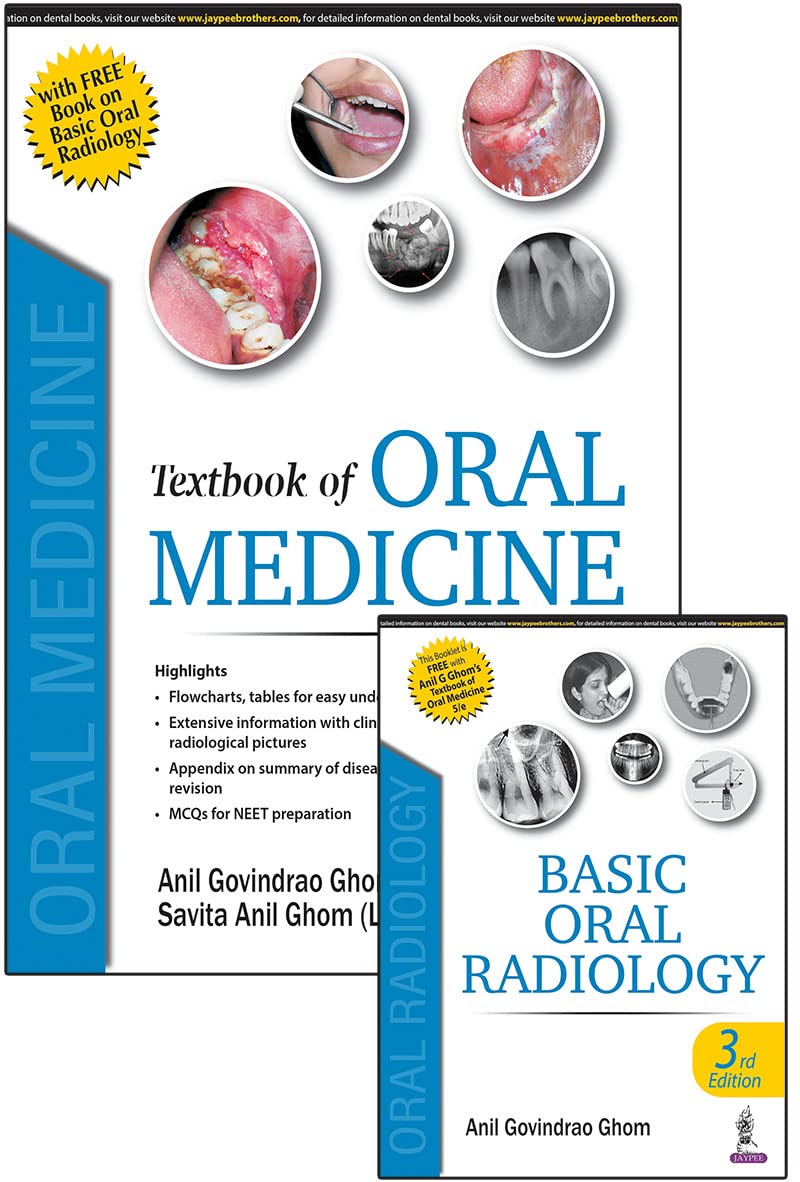 TEXTBOOK OF ORAL MEDICINE (WITH FREE BOOK ON BASIC ORAL RADIOLOGY) - Retail Maharaj