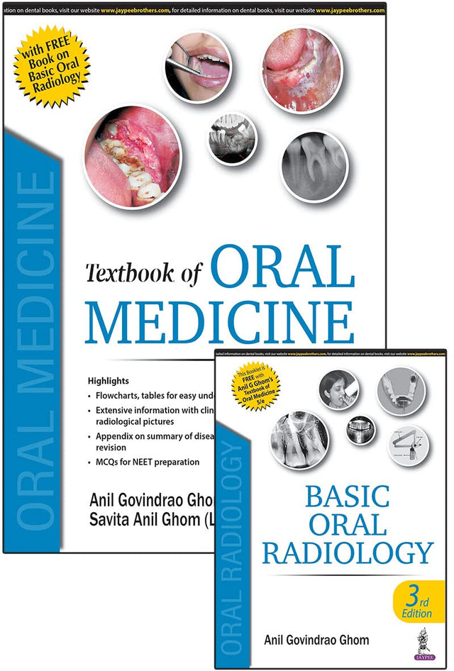 TEXTBOOK OF ORAL MEDICINE (WITH FREE BOOK ON BASIC ORAL RADIOLOGY) - Retail Maharaj