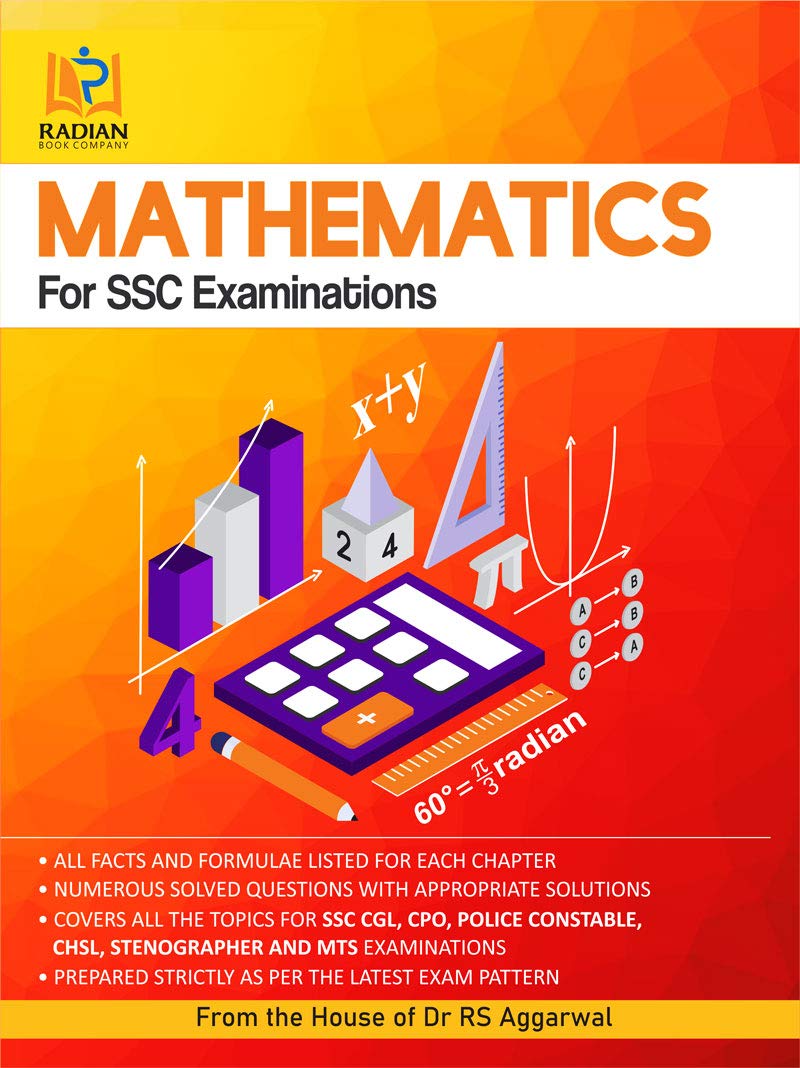 Mathematics For Ssc Examinations (From The House Of Dr Rs Aggarwal) - Retail Maharaj