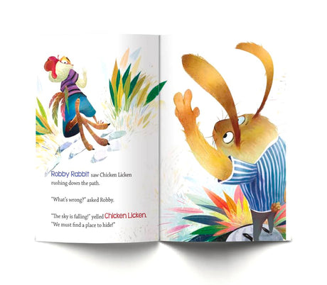 Chicken Licken and Foxy Loxy: Fairytales With A Twist - Retail Maharaj