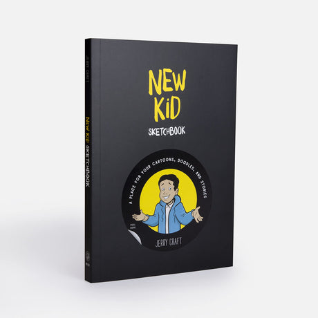 New Kid Sketchbook: A Place for Your Cartoons, Doodles, and Stories - Retail Maharaj