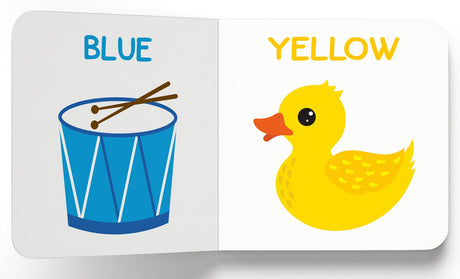 My First Early Learning Mini Boxset – 5 Mini Board Books: Colors, Shapes, Words, Sounds & Opposites | Pocket-Sized Learning Books with Bright Pictures | Durable Toddler Board Book Set | Ages 1–3 Years - Retail Maharaj