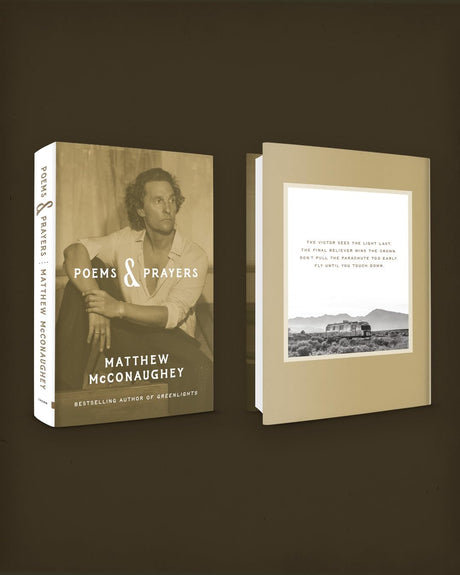 Poems & Prayers: Matthew McConaughey's brand new inspirational book - Retail Maharaj