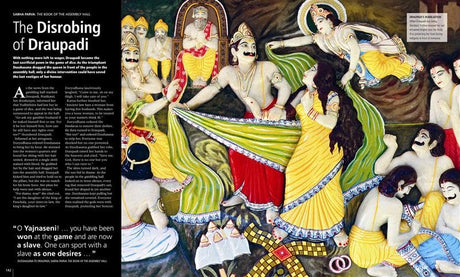 The Illustrated Mahabharata: The Definitive Guide to India’s Greatest Epic | Complete Retelling with the Bhagavad Gita, Hindu Mythology & Collector’s Gift Edition - Retail Maharaj