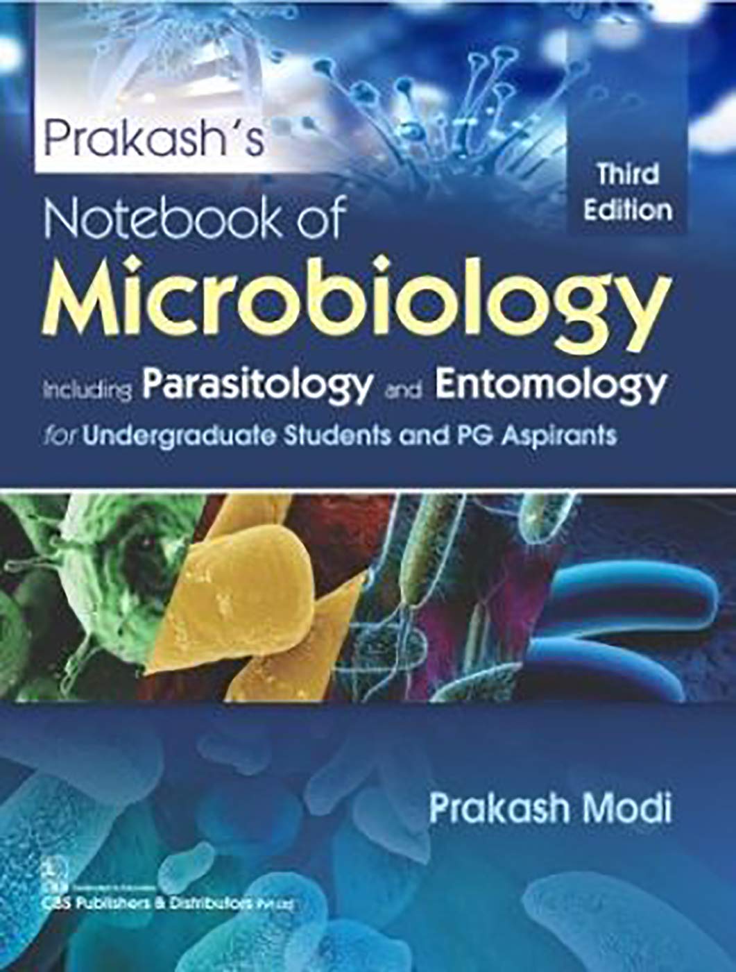 PRAKASHS NOTEBOOK OF MICROBIOLOGY INCLUDING PARASIOLOGY AND ENTOMOLOGY 3ED (PB 2020) - Retail Maharaj