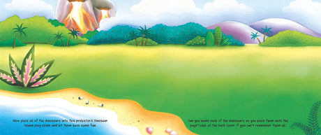 Magnetic Dinosaur Island (Magnetic Play & Learn) - Retail Maharaj