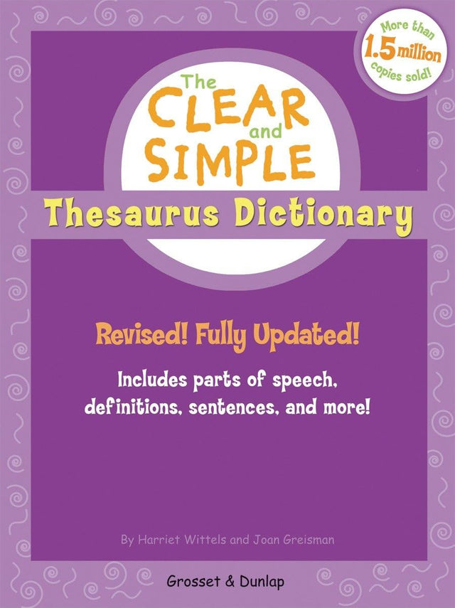 The Clear and Simple Thesaurus Dictionary: Revised! Fully Updated! - Retail Maharaj