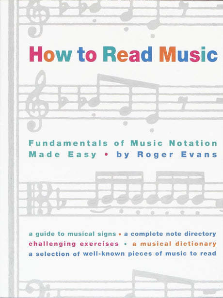 How to Read Music: Fundamentals of Music Notation Made Easy - Retail Maharaj
