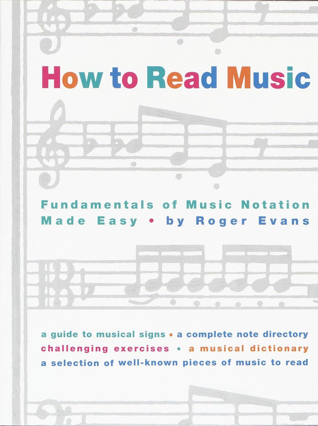 How to Read Music: Fundamentals of Music Notation Made Easy - Retail Maharaj
