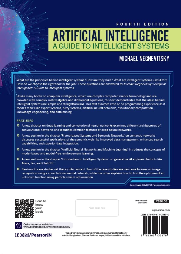 ARTIFICIAL INTELLIGENCE: A GUIDE TO Intelligent Systems, 4e - Retail Maharaj