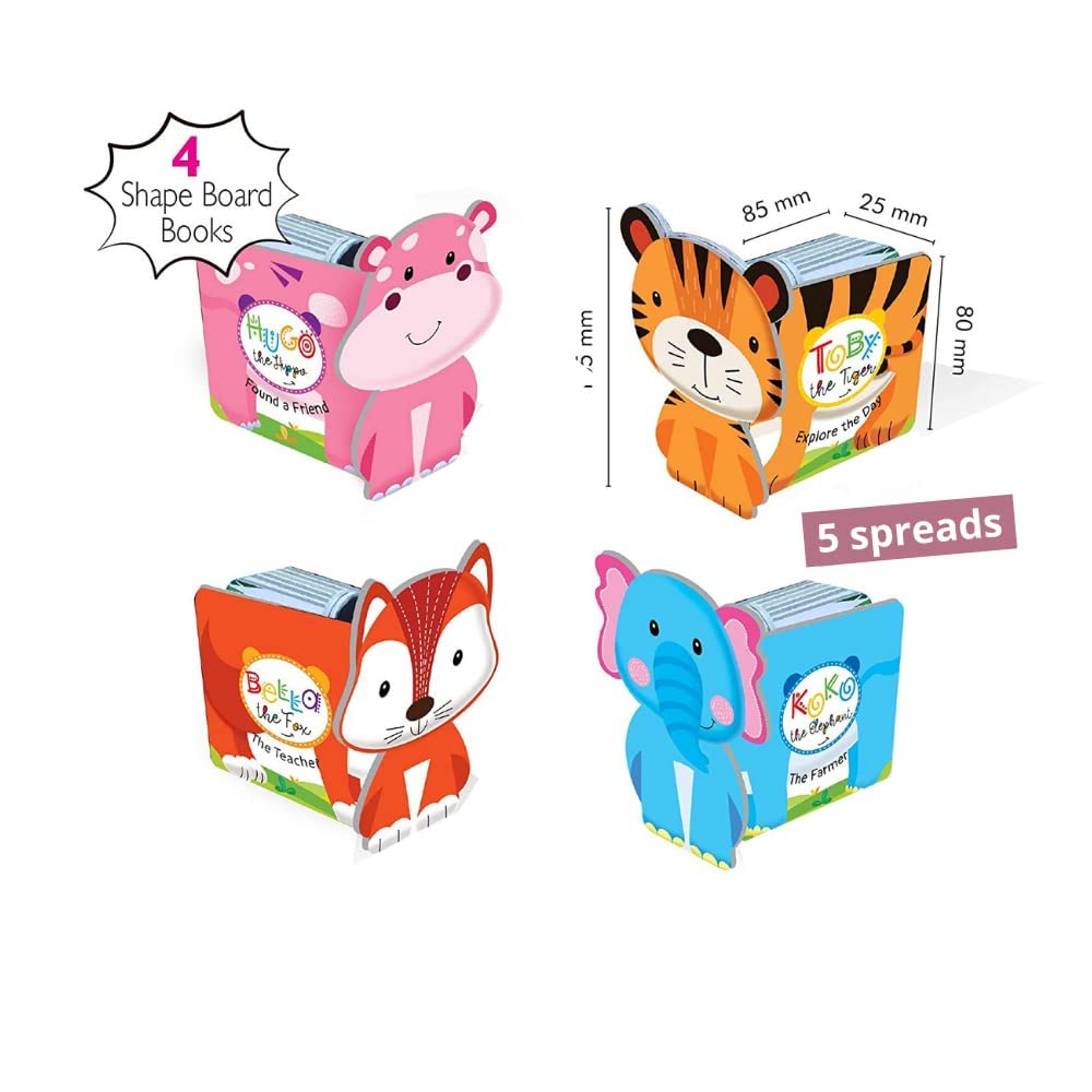 Hello Friend Jungle Friends Story Board Books For Kids - Retail Maharaj