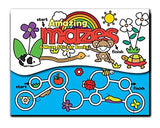 AMAZING MAZES 6 MAZE STICKER BOOK, NA - Retail Maharaj