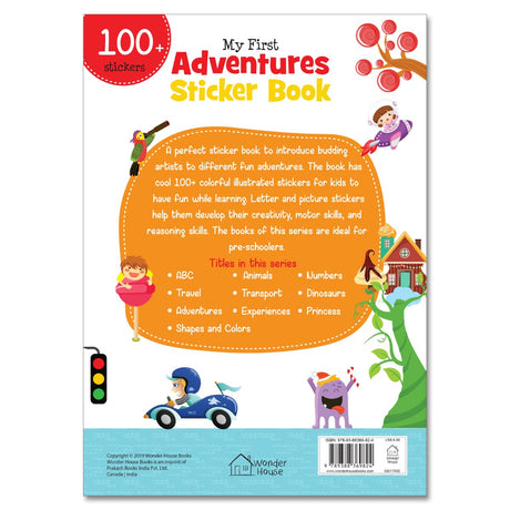 My First Adventures Sticker Book: My first sticker books - Retail Maharaj