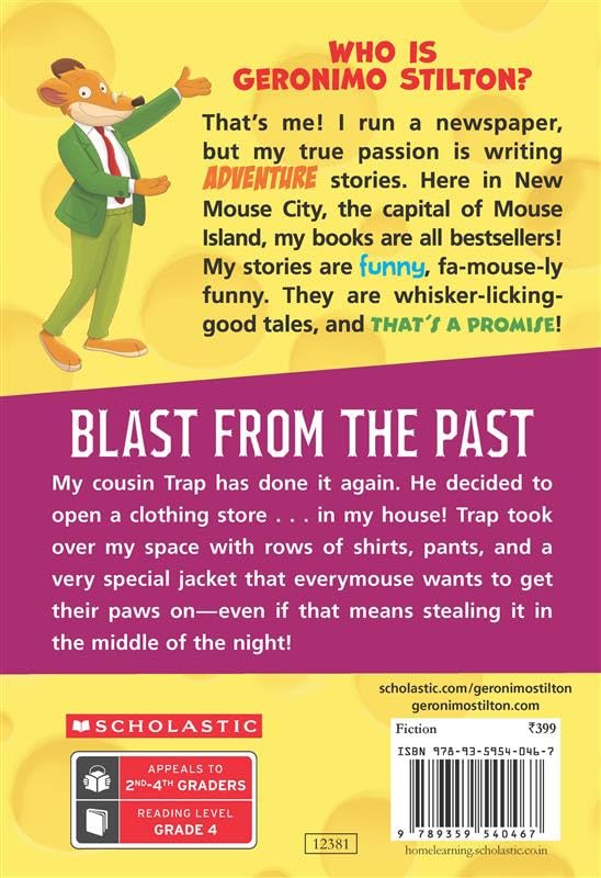Geronimo Stilton #84: Blast From The Past - Retail Maharaj