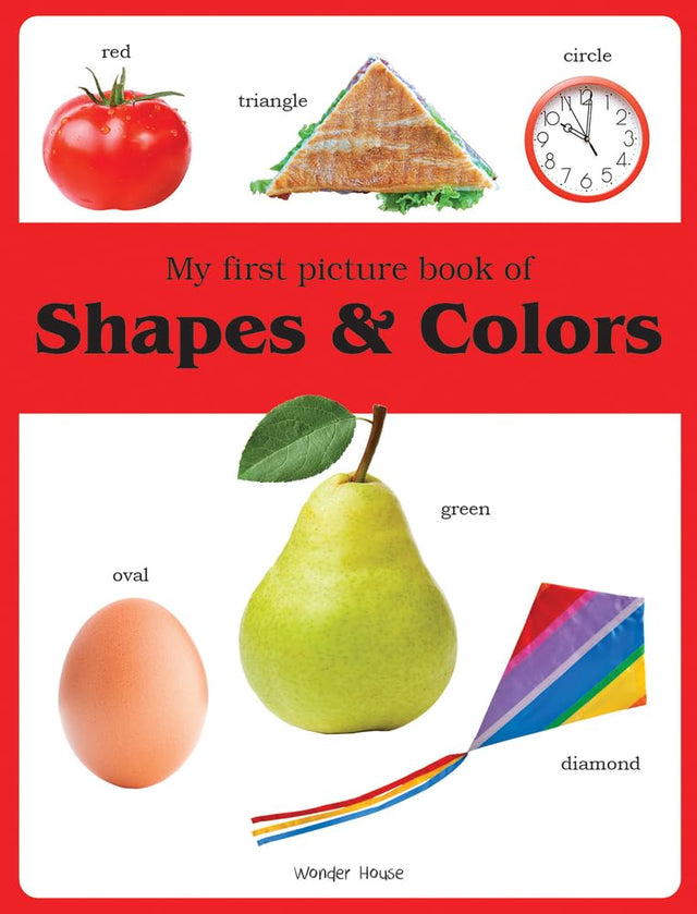 My first picture book of Shapes and Colours: Picture Books for Children - Retail Maharaj