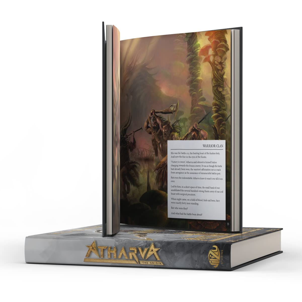 Atharva - The Origin (A New Age Graphic Novel) featuring MS Dhoni - Retail Maharaj