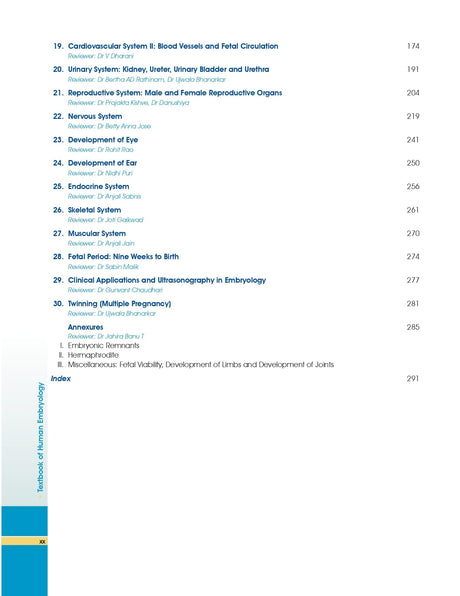 Textbook of Human Embryology , with Clinical Cases, 3D Illustrations and Flowcharts 3/e | As per the latest NMC Guidelines | (CBME) Curriculum under Graduate Medical Education Regulation | Free Companion Workbook Included - 2026 - Retail Maharaj