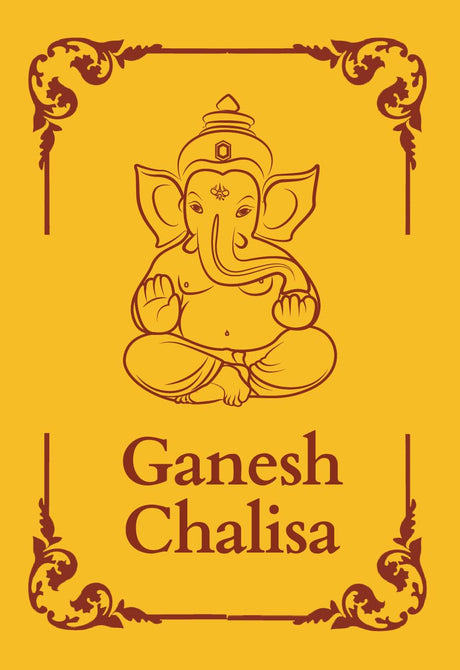 Ganesh Chalisa: Premium Hardback pocket book (English and Hindi) | Ganesh ji ki Aarti, Ganesh Chalisa, Ganesh Stotra | Auspicious gift | Divine daily chanting - Retail Maharaj