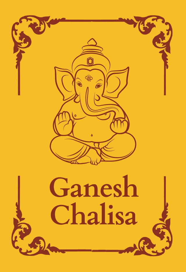 Ganesh Chalisa: Premium Hardback pocket book (English and Hindi) | Ganesh ji ki Aarti, Ganesh Chalisa, Ganesh Stotra | Auspicious gift | Divine daily chanting - Retail Maharaj