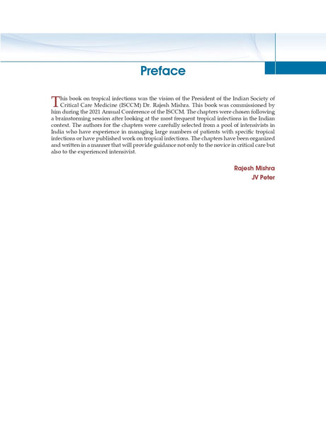 Tropical Infections Intensive Care Perspectives - Retail Maharaj