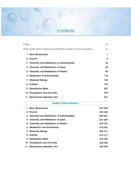 COMPETENCY BASED QUESTIONS AND ANSWERS IN BIOCHEMISTRY FOR FIRST MBBS PROFESSIONAL EXAMINATION (PB 2021) - Retail Maharaj
