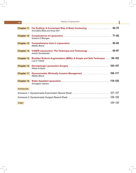 PRACTICE OF LIPOSUCTION (HB 2024) - Retail Maharaj