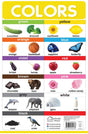Colors - My First Early Learning Wall Posters: For Preschool, Kindergarten, Nursery And Homeschooling (19 Inches X 29 Inches) - Retail Maharaj