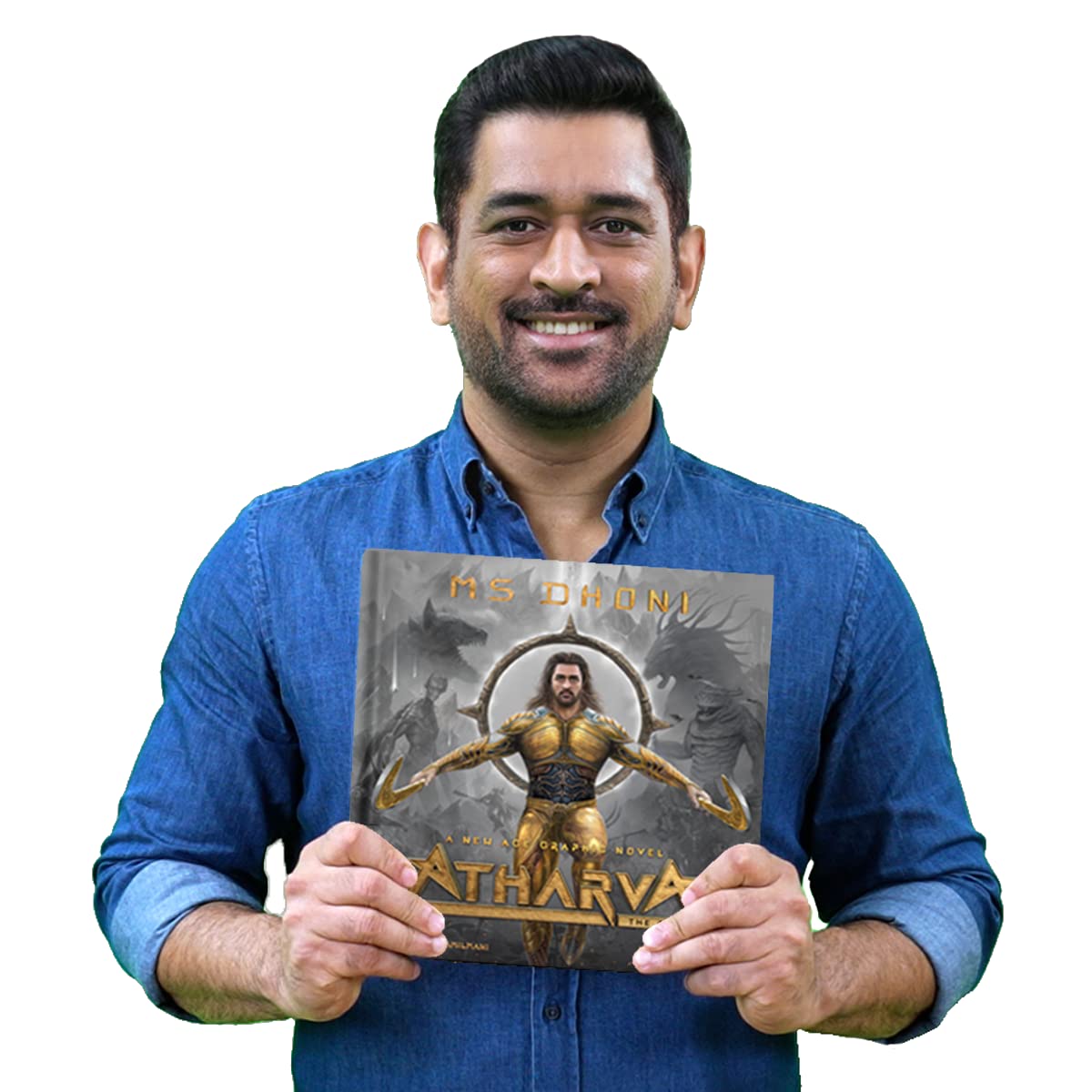 Atharva - The Origin (A New Age Graphic Novel) featuring MS Dhoni - Retail Maharaj