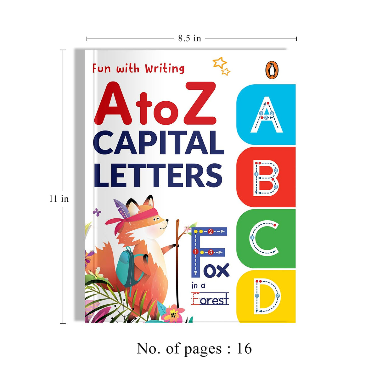 CAPITAL LETTERS: Fun with Writing: Writing Practice Workbook for Preschool Kids | Learn to Write Capital Letters with Tracing I Pencil Control and ... [Select Learning] (Fun with Writing Series) - Retail Maharaj