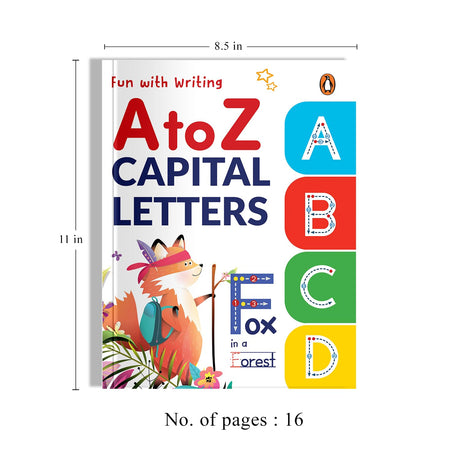 CAPITAL LETTERS: Fun with Writing: Writing Practice Workbook for Preschool Kids | Learn to Write Capital Letters with Tracing I Pencil Control and ... [Select Learning] (Fun with Writing Series) - Retail Maharaj