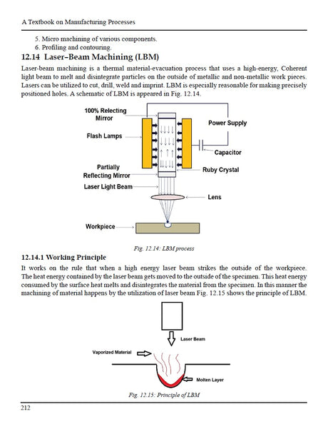 A Textbook on Manufacturing Processes - For the students of B. Tech./B. Des./Diploma and Other related disciplines - Retail Maharaj