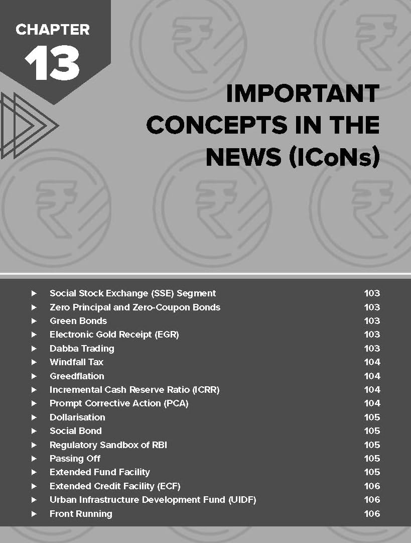 Indian Economy Key Concepts, 9e by Sankarganesh Karuppiah (IRS) for UPSC CSE 2026 | Practice Question for Quick Revision | Tables, Flowcharts, Examples & Diagrams - Retail Maharaj