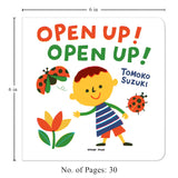 Open Up! Open Up! – A Fun and Interactive Board Book for Kids: Discover the Magic of Everyday Things as They Open | Lift-the-Flap Style Visual ... for Toddlers & Preschoolers | Ages 2–5 Years - Retail Maharaj