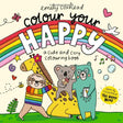 Colour Your Happy: Relax with this calming colouring book for all ages, featuring cute animal friends and cosy scenes - the perfect Christmas gift! (My Happy Feelings) - Retail Maharaj