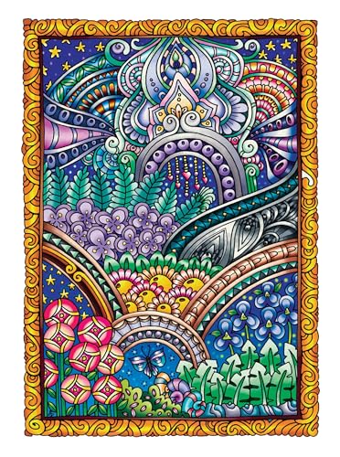 Creative Haven Entangled Gardens Coloring Book - Retail Maharaj