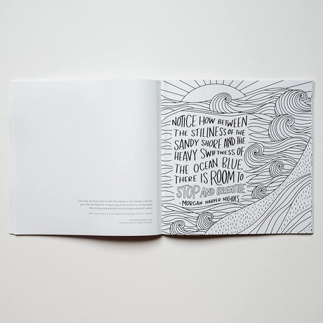 Peace, Be Still: A Coloring Book for Rediscovering Rest and Serenity - Retail Maharaj