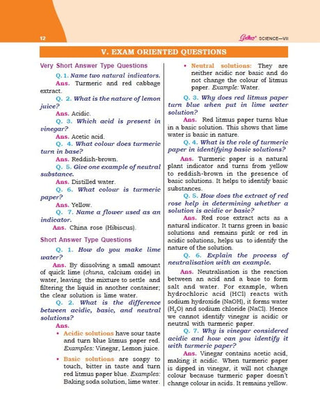Golden Science Study Material Based on NEW NCERT Curiosity For Class 7 | For CBSE 2026 Exams |Summary | Solved NCERT Intext Questions | Solved NCERT Textual Questions | Sample Question Papers | Exam Oriented Questions | Objective Type Question Bank | MCQs - Retail Maharaj