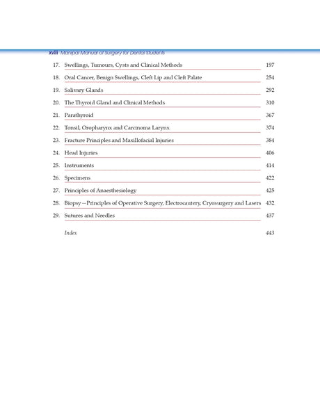 Manipal Manual Of Surgery With Clinical Methods For Dental Students 4Ed (Pb 2022) - Retail Maharaj